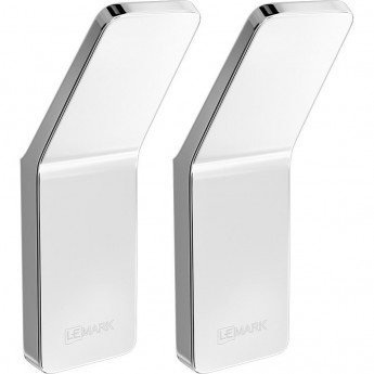 Крючок одинарный LEMARK SMOOTH LINE для полотенец 2 шт хром Крючок одинарный LEMARK SMOOTH LINE для полотенец 2 шт хром