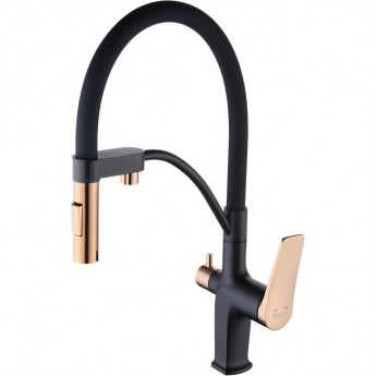 Смеситель для кухни LEMARK BRONX LM3761BLR Смеситель для кухни LEMARK BRONX LM3761BLR