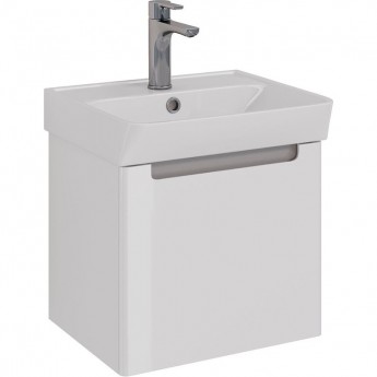 Тумба LEMARK BUNO MINI 45 см под раковину, подвесная,1 ящик, белый глянец Тумба LEMARK BUNO MINI 45 см под раковину, подвесная,1 ящик, белый глянец